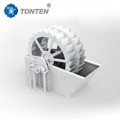Đường dây sản xuất máy giặt cát bánh xe Bucket Wheel Stone Washer