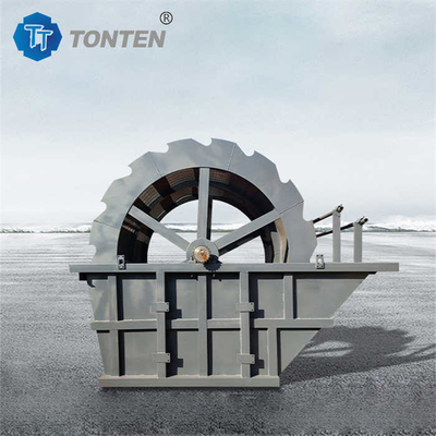 Đường dây sản xuất máy giặt cát bánh xe Bucket Wheel Stone Washer
