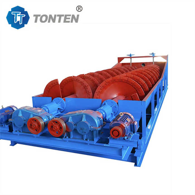 Máy rửa mỏ đơn xoắn ốc Máy đá vít kép cho công trường xây dựng