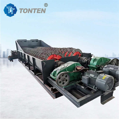 Máy giặt cát xoắn ốc kép Vít giặt cát nước giặt đá