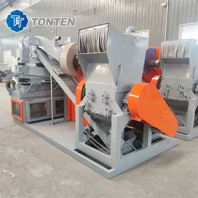 Máy phân tách dây thép đồng và dây tái chế Máy gạo đồng