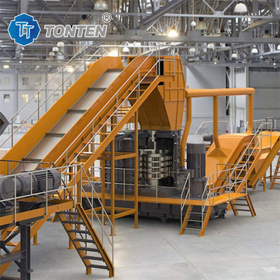 Tủ lạnh Ứng dụng gia dụng Máy cắt rác điện tử Dòng sản xuất tái chế chất thải