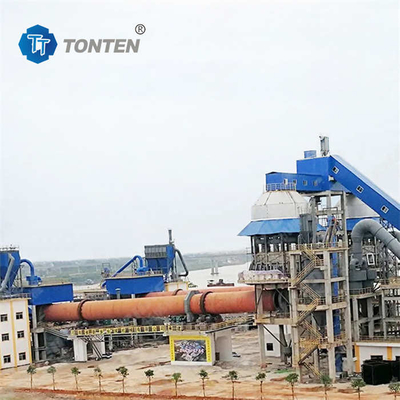 Thép kim loại lò quay Máy sấy xi măng Máy nướng khí điện lò quay