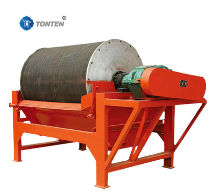 Quá trình phân tách quặng ướt từ tính trống Máy tách sắt bột từ tính