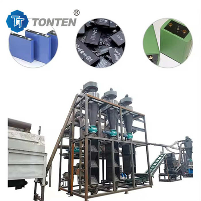 Máy tái chế pin lithium ion axit chì chất thải