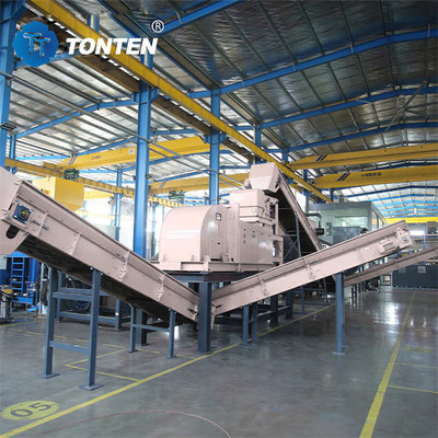 Máy phân loại kim loại phế liệu hoàn toàn tự động Lưới sản xuất tái chế