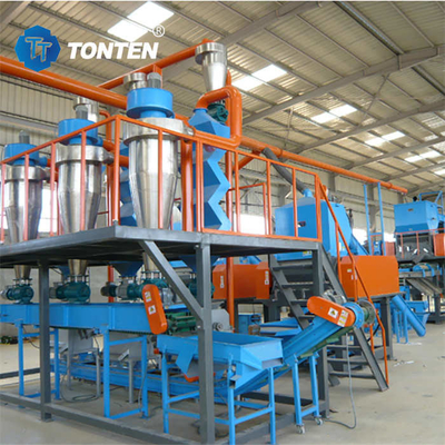 Đường dây sản xuất máy tái chế lốp xe máy nghiền cao su