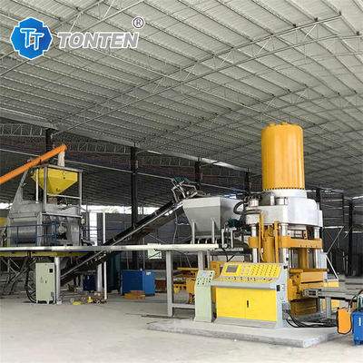 Đường tái chế chất thải bê tông xây dựng máy nghiền bán tự động