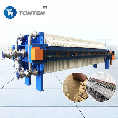 Máy ép bùn khung mảng máy ép dây đai cho bùn khử nước xử lý nước thải