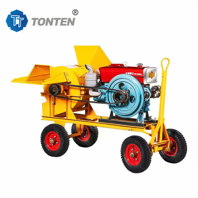 Máy nghiền gỗ Nấm ăn được Cây cưa vườn Thiết bị nghiền gỗ