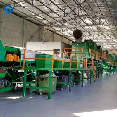 Nhà máy phân loại rác thải gia dụng Nhà máy đóng gói đồ nội thất cũ