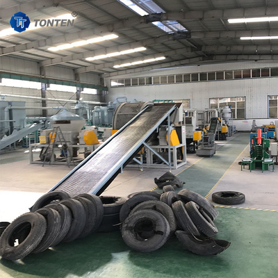 Máy tái chế lốp xe cũ