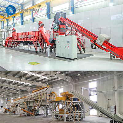 Nhà máy thiết bị tái chế pin ô tô lithium rác 110kw