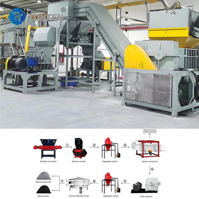TONTEN Máy tái chế pin Lithium Ion Phosphate 85kw