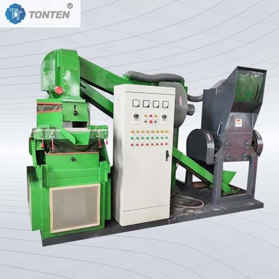 Máy Granulator đồng cáp cáp rác Nhà máy tái chế tách dây cáp