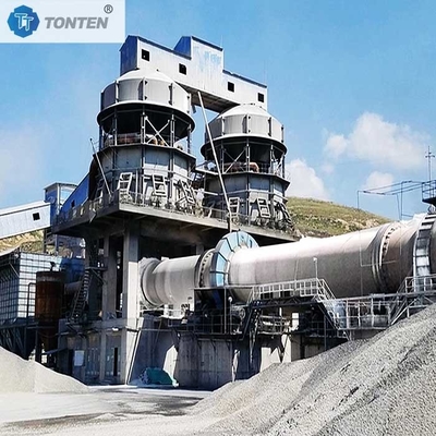 Titanium Dioxide Cement Magnetite Rotary Kiln Furnace Trong nhà máy xi măng