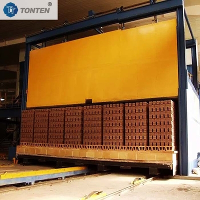 lò cuộn Ceramic Tunnel kiln Đẩy tấm Tunnel kiln nhiệt độ cao