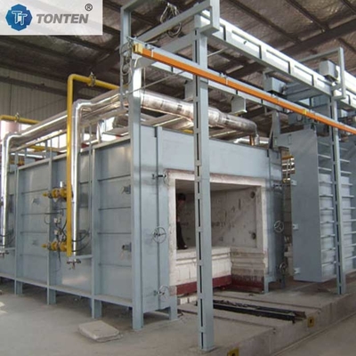 Đường hầm gốm tự động cho gạch ngâm được xây dựng trên sườn núi