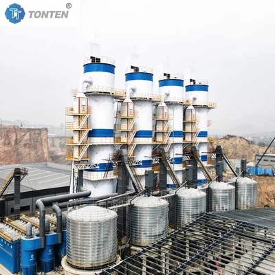 Cửa lò sơn vôi lò sơn dọc Cement Powder Vertical Kiln Plant