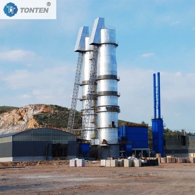 Rotary Vertical Vertical Cement Kiln Xây dựng chất thải than Gangue Lime Calcining