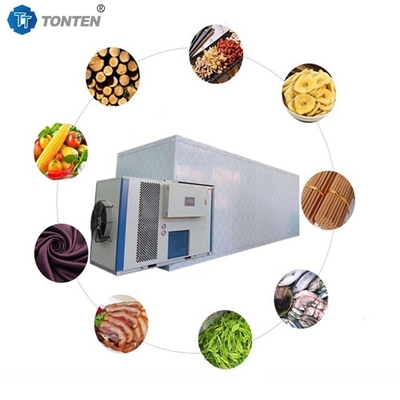 Thực phẩm công nghiệp Máy sấy gỗ Máy bơm nhiệt ớt Trái cây hoa cúc Sấy