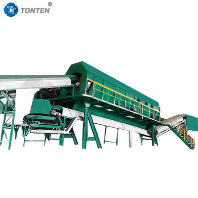 Dòng tái chế rác thải nhà bếp Nhà máy tái chế giấy kính rác thải phòng tắm