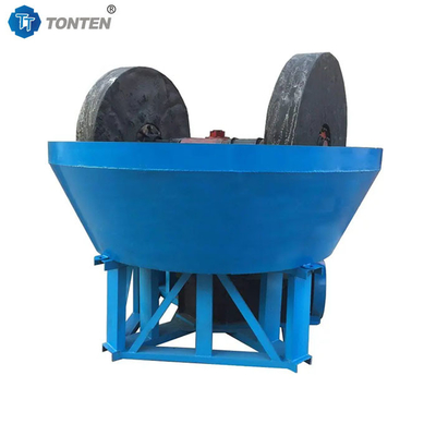 Vàng ướt Pan Mill vàng chế biến mài mài mài Double Roller Gold Plant