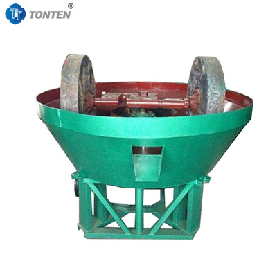 Vàng khai thác ẩm ướt Pan vàng máy xay quặng nghiền máy xay