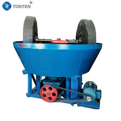 Mỏ vàng ướt Pan Mill Máy nghiền vàng Máy tách quặng vàng