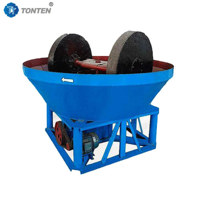 Vàng ướt Pan Mill vàng chế biến mài mài mài Double Roller Gold Plant