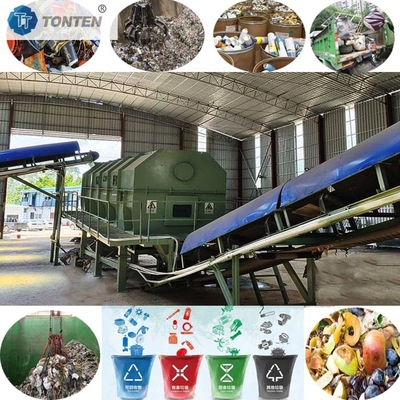 Dòng phân loại rác nhà bếp Phân loại tái chế thủy tinh
