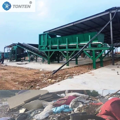 Thiết bị tái chế phân loại chất thải đô thị