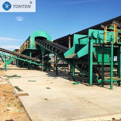 Nhà máy tái chế chất thải rắn đô thị Đường phân loại rác thải gia dụng