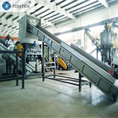 Rác thải nhựa Rửa sản xuất dây chuyền tái chế nhựa PP PE