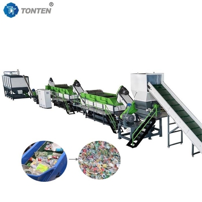 Nhà máy tái chế túi nhựa polypropylene PP Ldpe máy giặt nhà máy