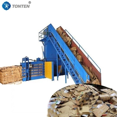 Rác thải nhựa Máy nén phế liệu thủy lực Máy nén phế liệu
