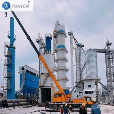Đường dây sản xuất lò sưởi hoạt động