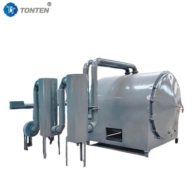Wood Tree Airflow Carbonisation Furnace Máy sản xuất than gỗ