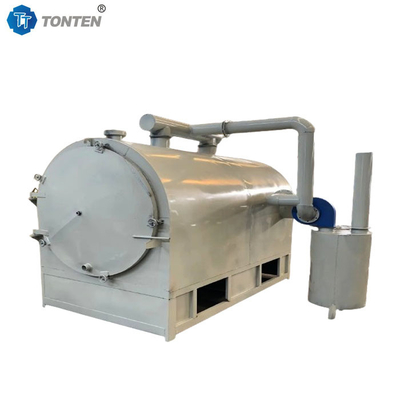 Biomass Rượu mỡ gạo Hust Carbonisation Cửa lò Cửa máy làm than dừa
