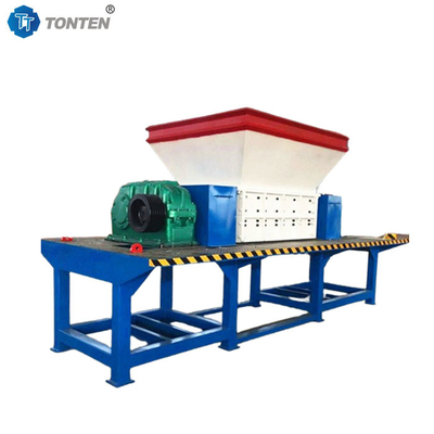 Rác gỗ gỗ hai trục máy nghiền nhà sản xuất tự động