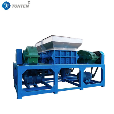 Can nhôm Crusher Shredding Máy nghiền Double Shaft Shredder Để tái chế