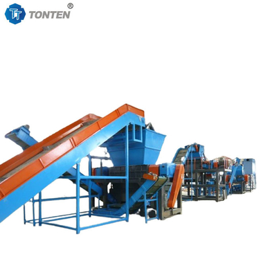 Thiết bị tái chế cao su lốp xe cũ Máy nghiền tái chế hạt