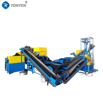 Thiết bị tái chế cao su lốp xe cũ Máy nghiền tái chế hạt