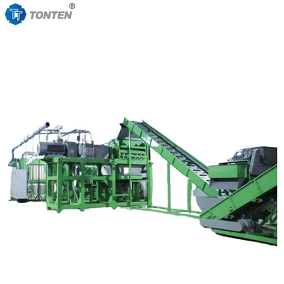 Nhà máy sản xuất dây chuyền tái chế máy nghiền cao su lốp xe tự động