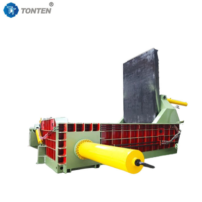 Máy nén thép thủy lực dọc cho phế liệu kim loại Baling tự động