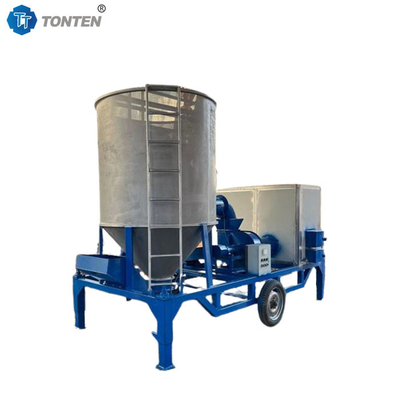 Máy sấy ngô nhỏ Ngô di động Máy sấy lúa mì Động cơ diesel