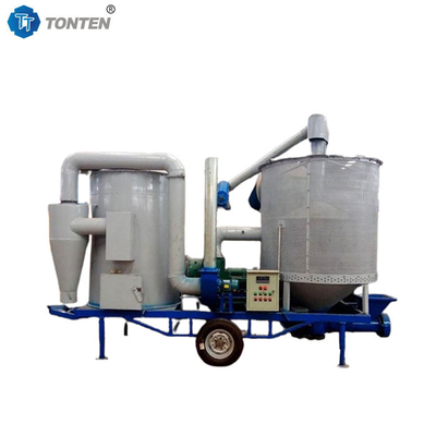 Máy sấy ngô nhỏ Ngô di động Máy sấy lúa mì Động cơ diesel