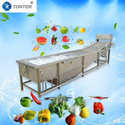 Máy giặt rau quả và rau quả 500-1000kg/giờ