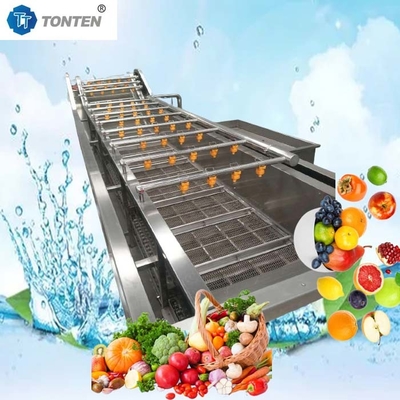 Máy làm sạch thực phẩm 440V Máy giặt rau quả công nghiệp cho ô liu bơ