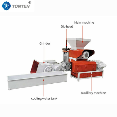 Máy Granulator phun bọt PP PE PVC Máy granule Pelletiser